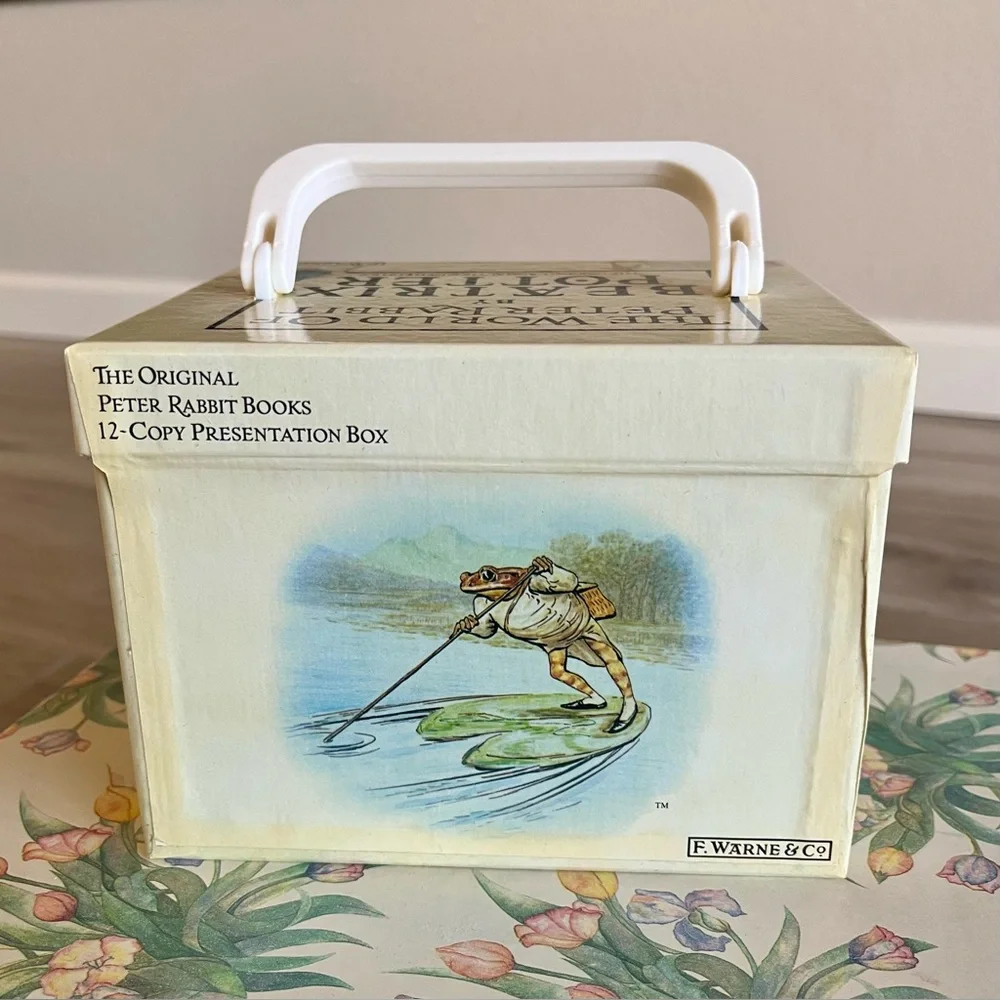 THE WORLD OF PETER RABBIT by Beatrix Potter 1987 1-12 Hard Cover Books Box Set - Picture 5 of 16